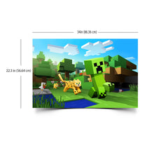 Load image into Gallery viewer, Minecraft Ocelot Chase Wall Poster