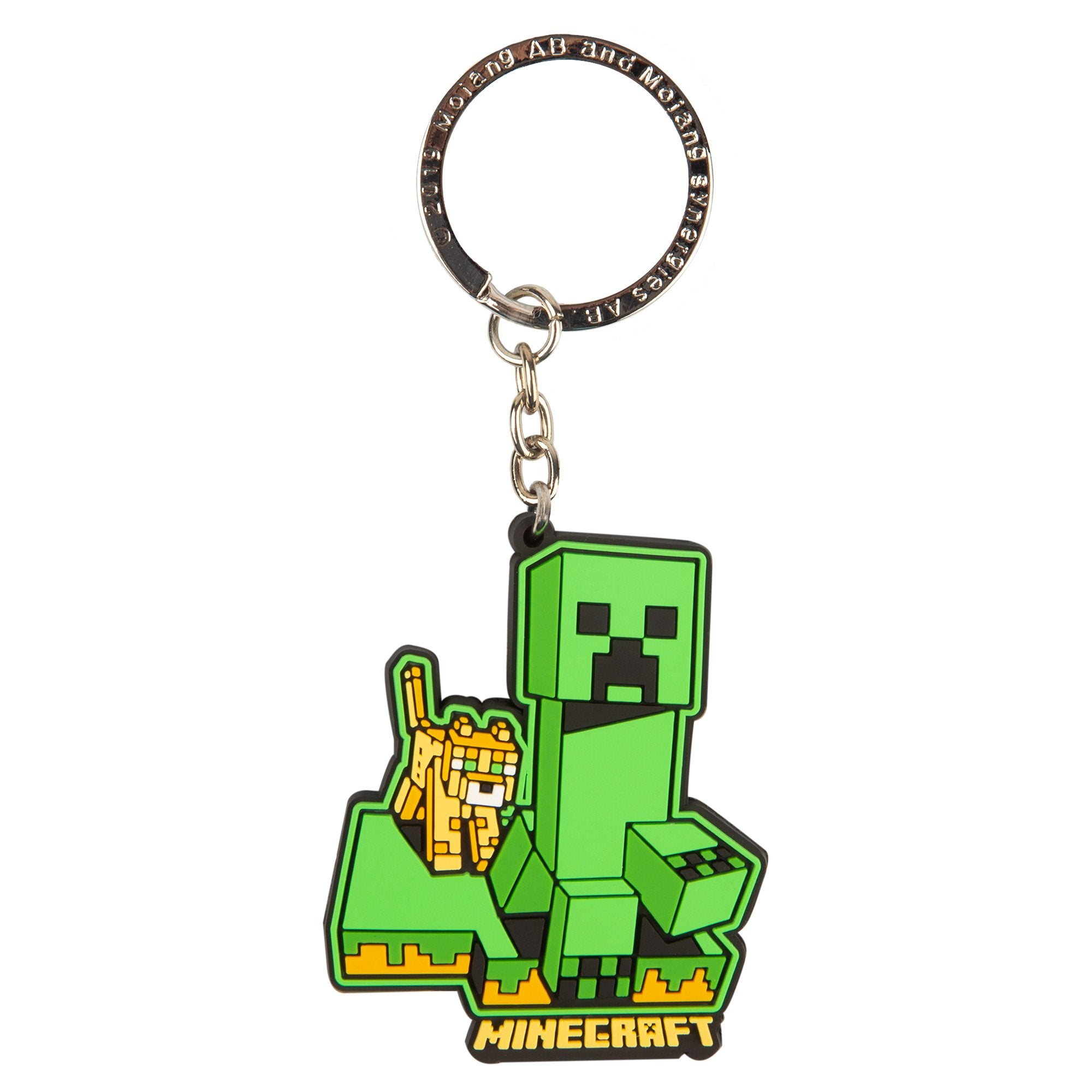Minecraft Craftable Creeper Chase Keychain - Main Image