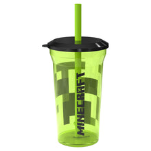 Load image into Gallery viewer, Minecraft Creeper Fun Sip Tumbler
