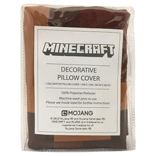 Load image into Gallery viewer, Minecraft Pumpkin Head Pillow Cover
