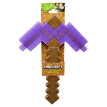 Load image into Gallery viewer, Minecraft Enchanted Pickaxe Roleplay Toy
